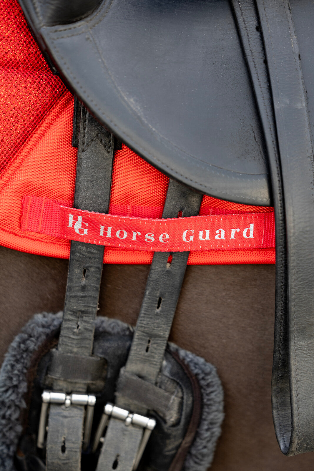 Horse Guard Mesh Glitter dressage saddle pad