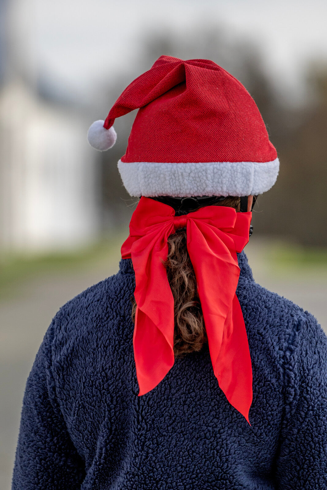 Horse Guard Christmas hat helmet cap w. glitter