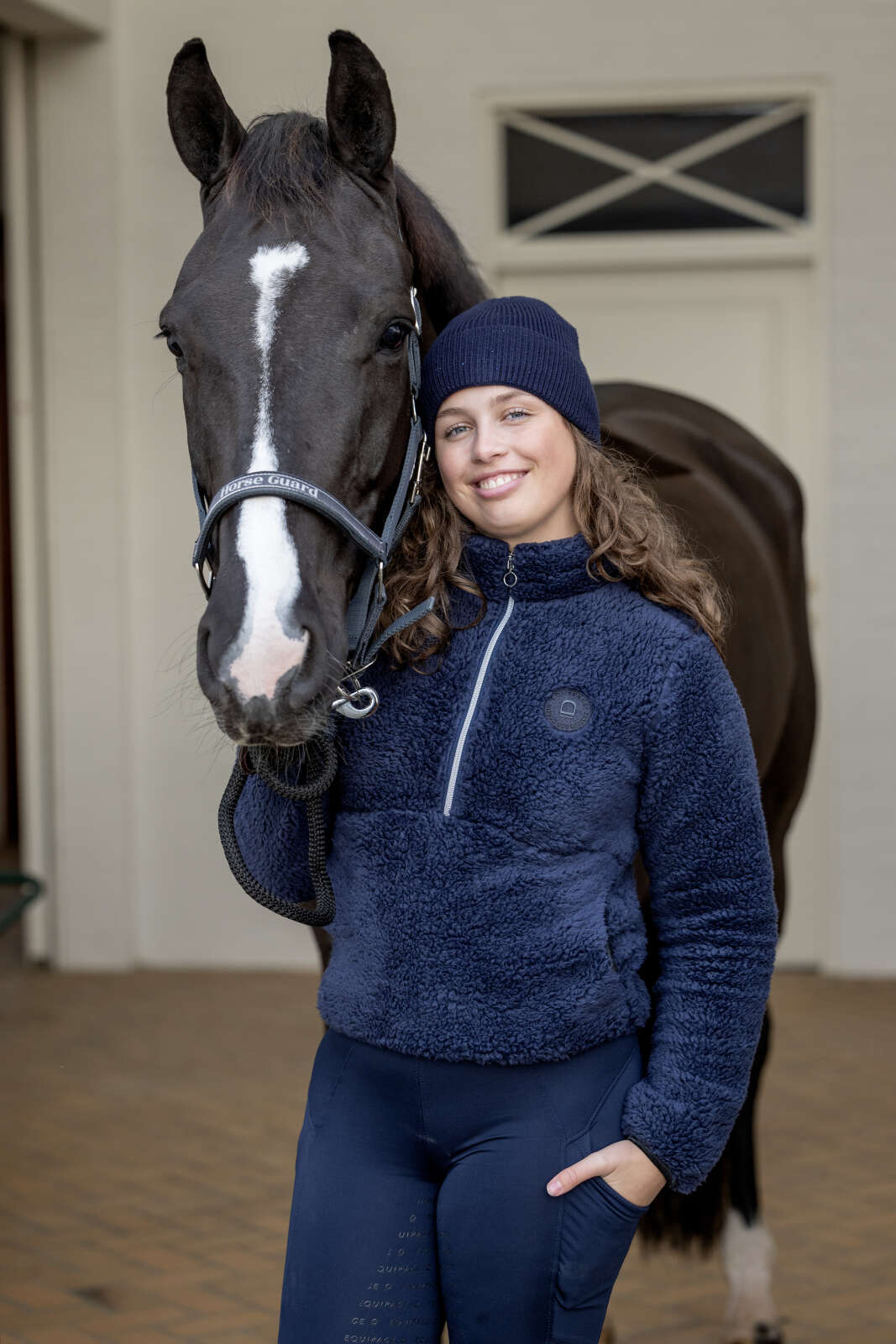 Equipage Veronika Half-zip Teddy Pullover