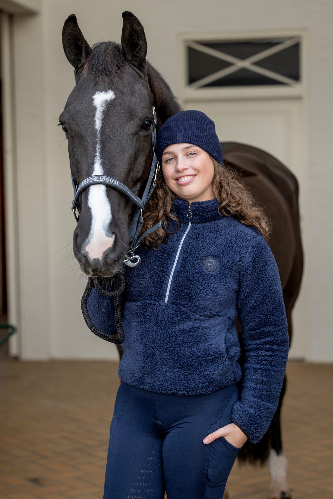 Equipage Veronika Half-zip Teddy Pullover