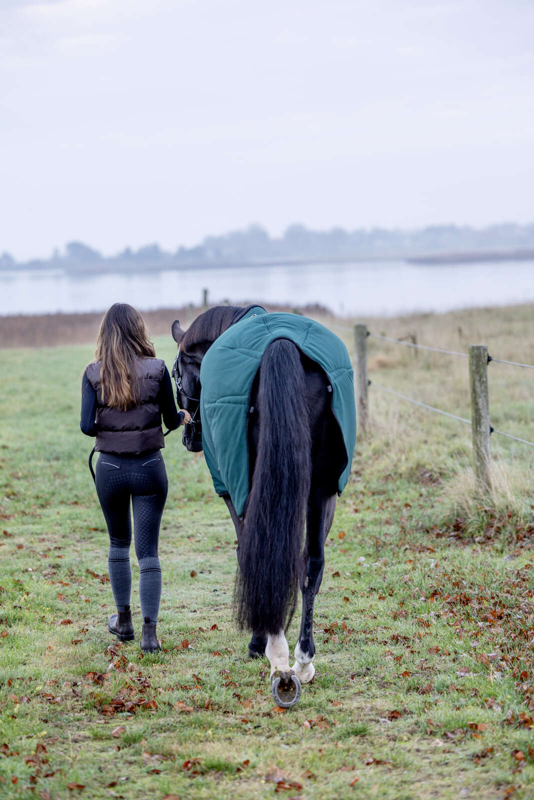 CATAGO Vesta ridebukse med krystaller, fullgrip