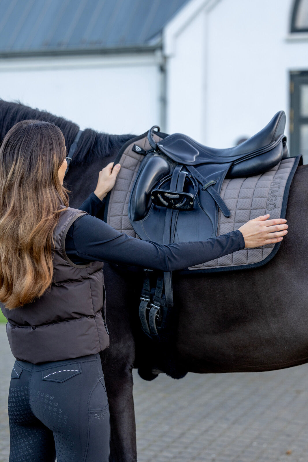 CATAGO FIR-Tech dressage saddle pad