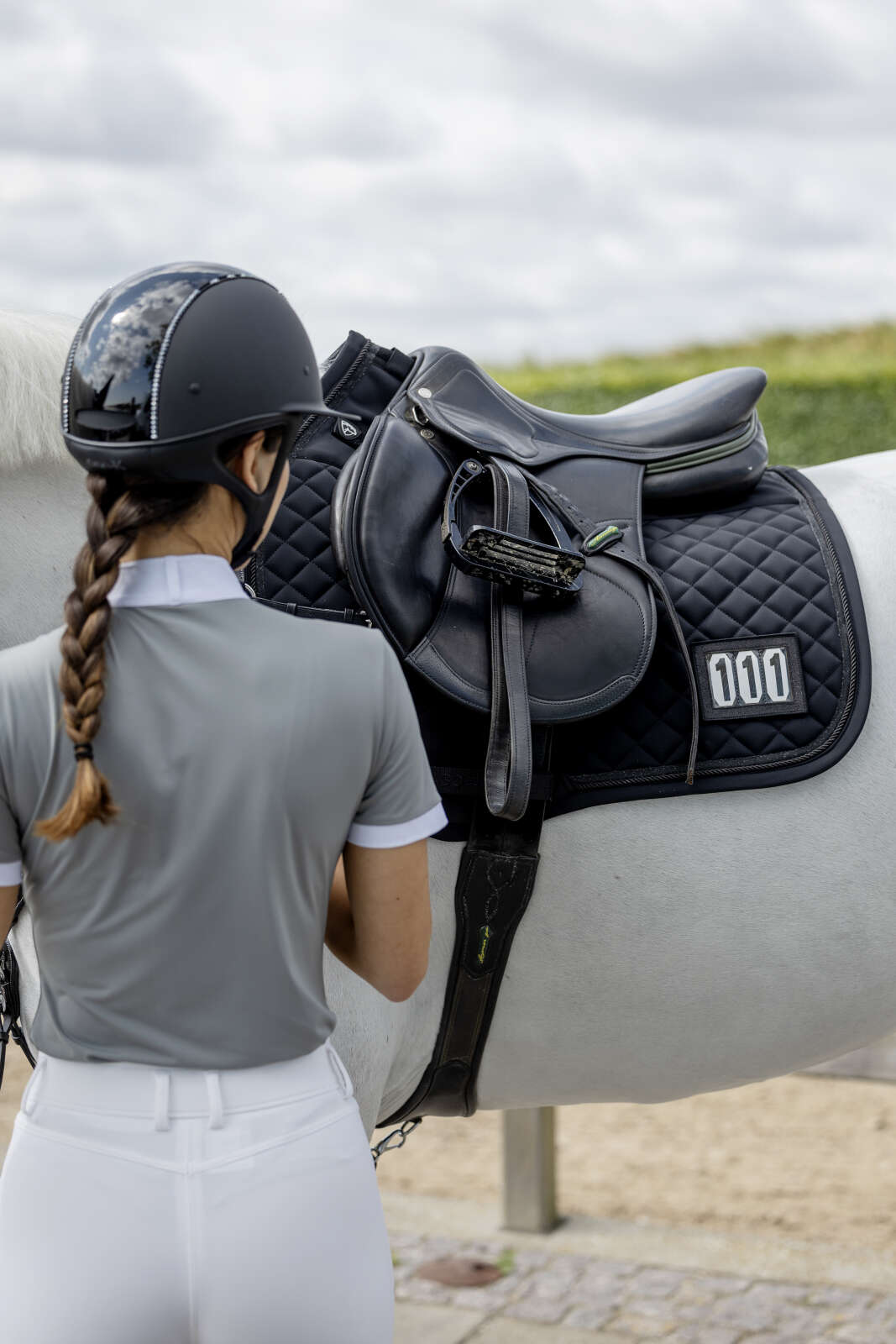 Catago Treasure 2.0 saddle pad, jumping