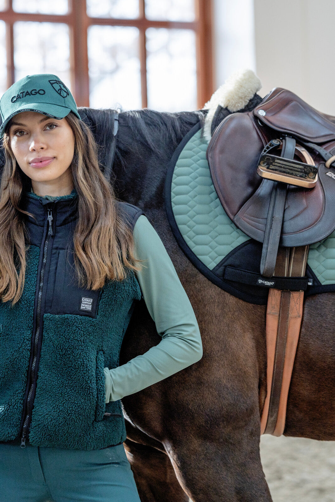 CATAGO FIR-Tech Grand jump saddle pad