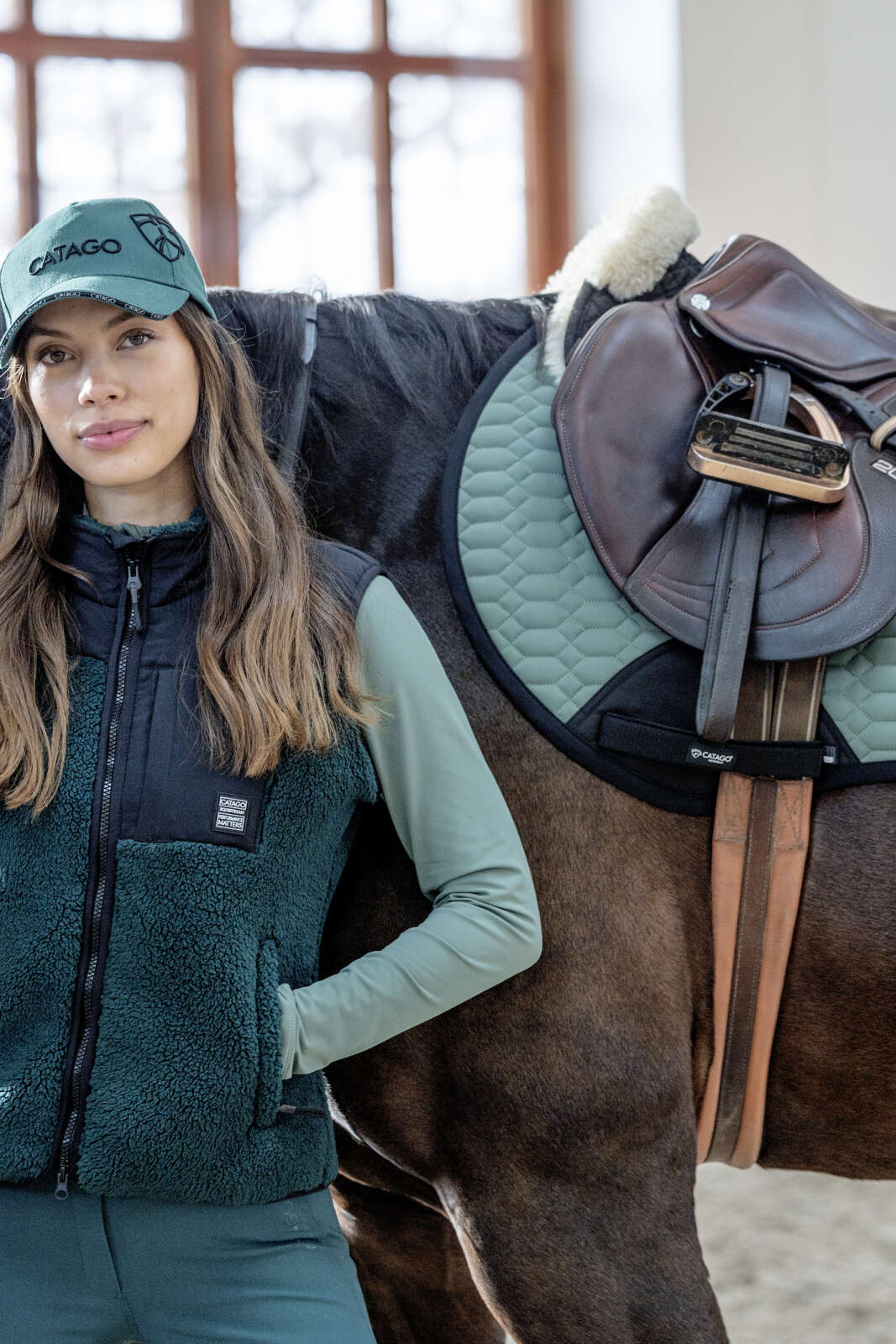 CATAGO FIR-Tech Grand jump saddle pad