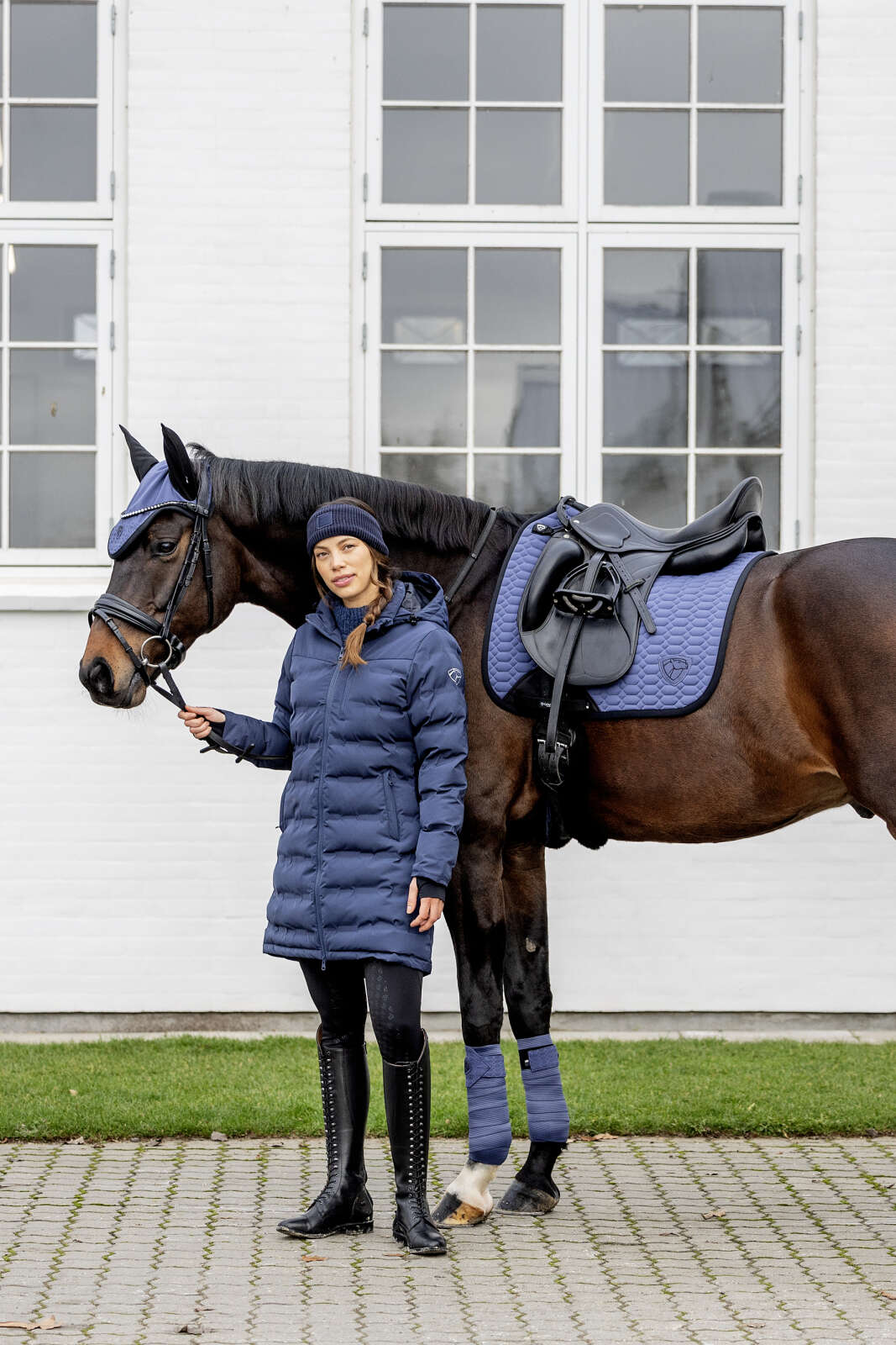 CATAGO Vita long padded riding jacket