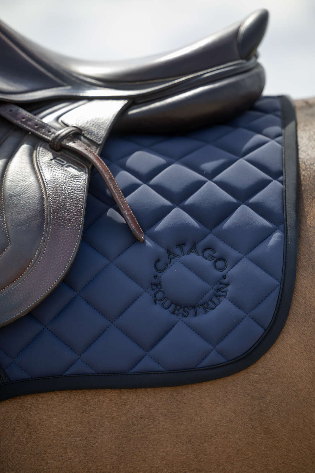 Catago FIR-Tech Grand 2.0 saddle pad, jumping