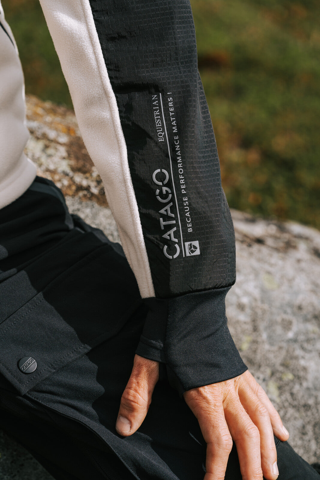 Catago Men Neil fleece ridejakke