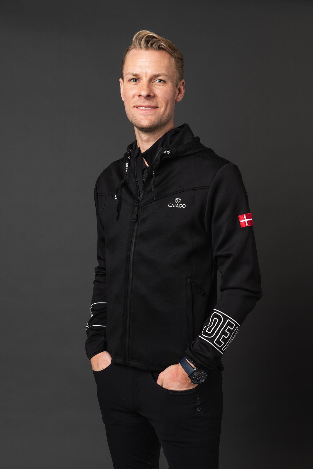 CATAGO DRF MEN Atlas zip hoodie - Unamari