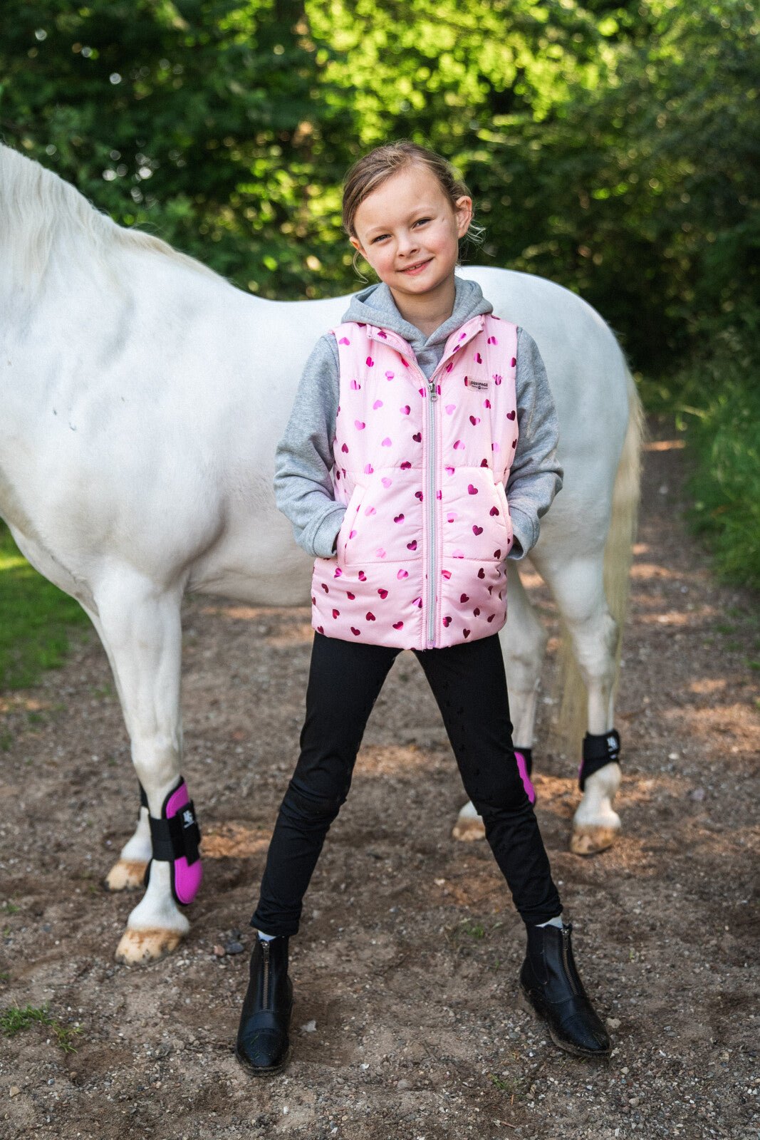 Equipage Thilda riding vest for kids - Unamari