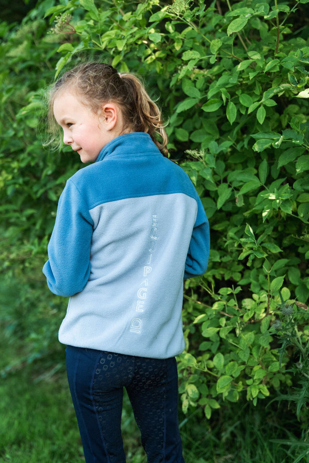 Equipage Thea zip cardigan för barn