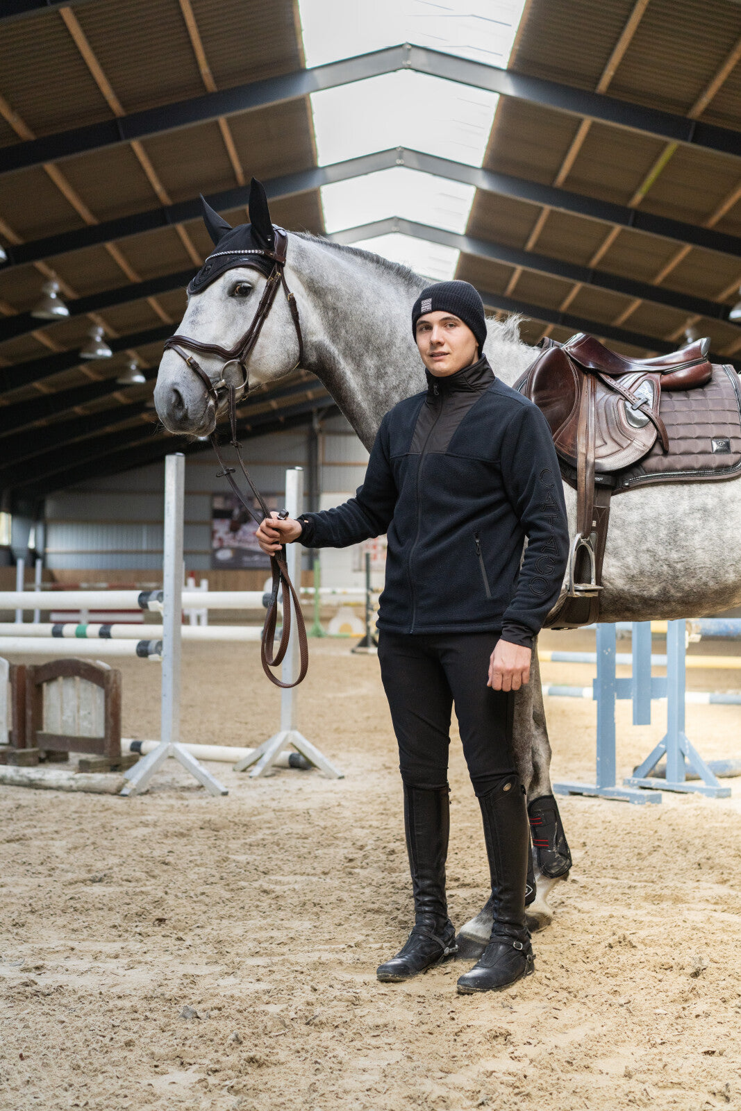 CATAGO Sienna jumping bridle with flash