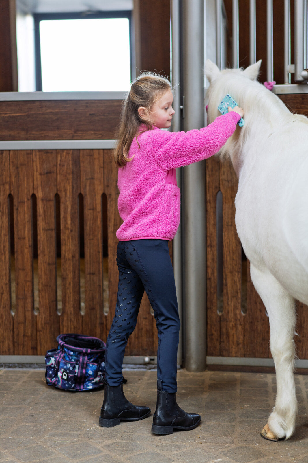 Equipage Vega teddy riding sweater for kids