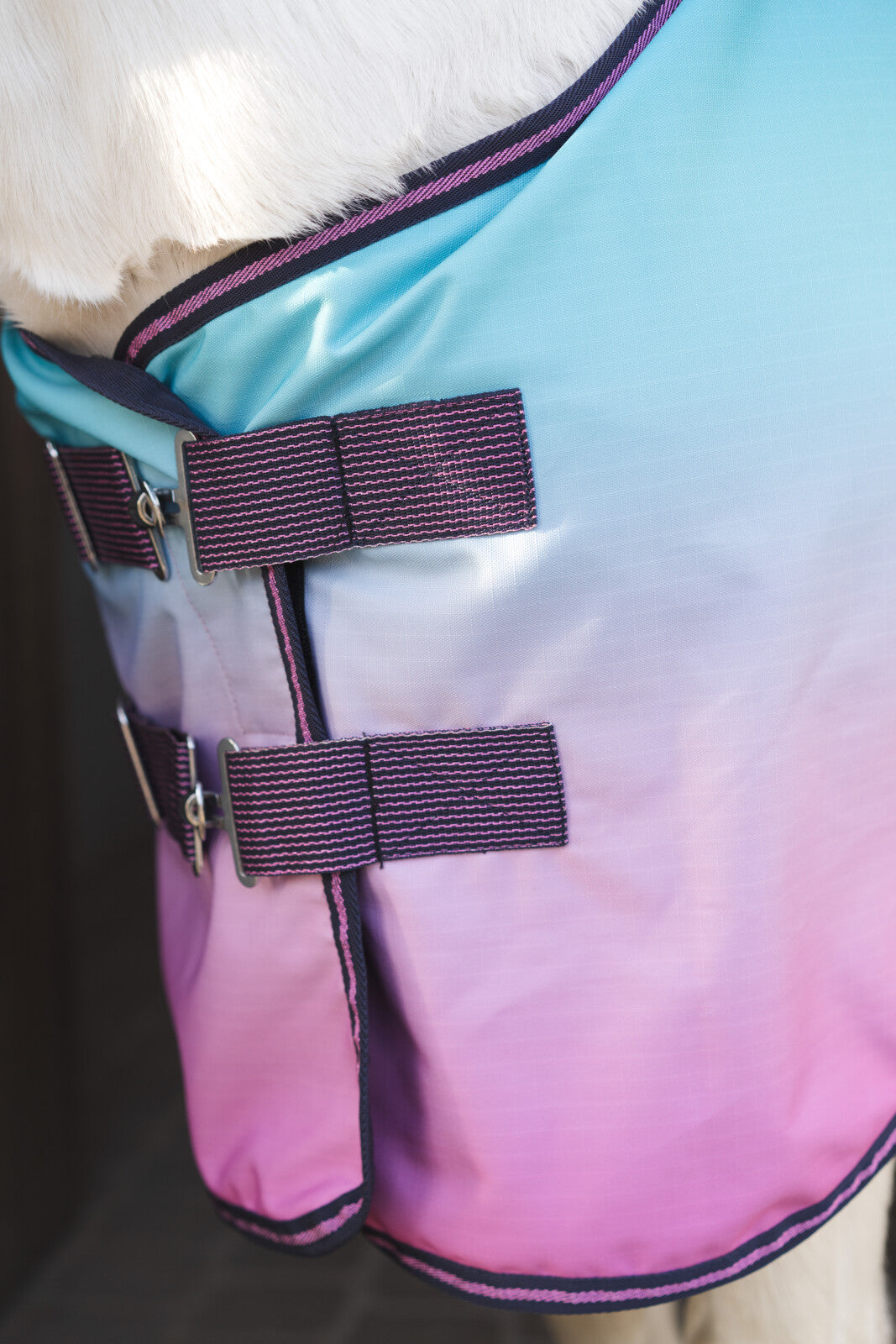 HorseGuard Gradient regndækken med fleeceforing