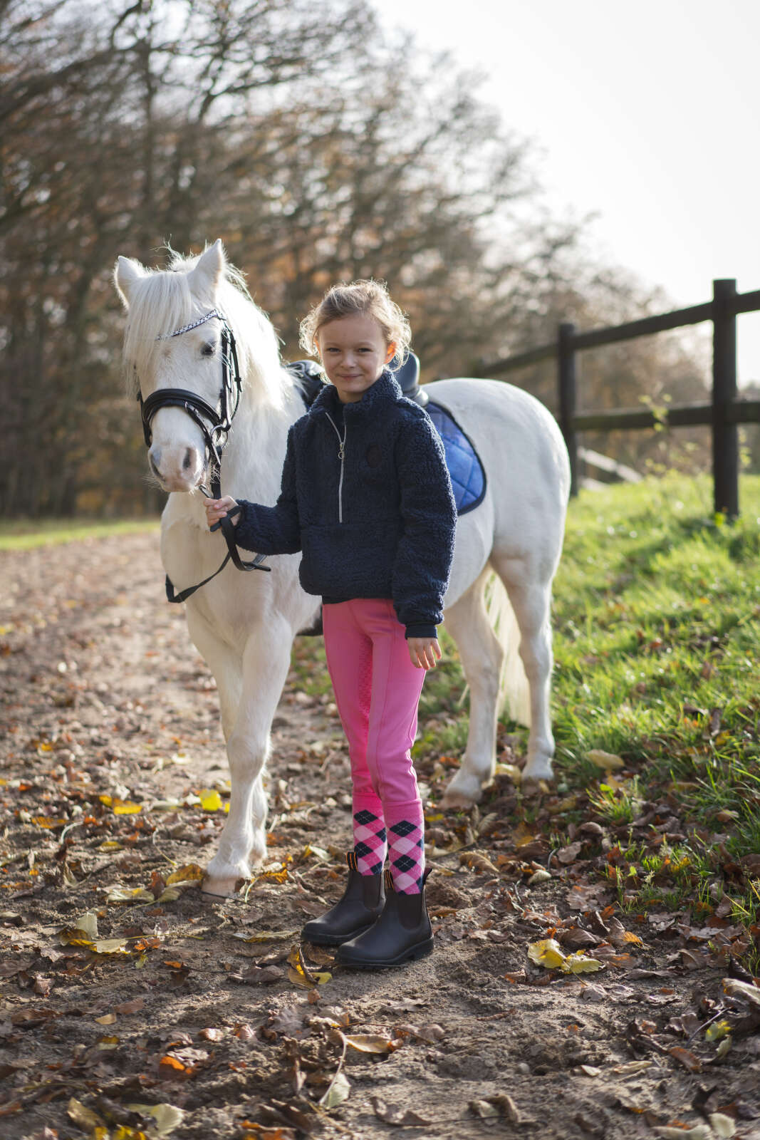 Equipage Veronika half-zip teddy for kids