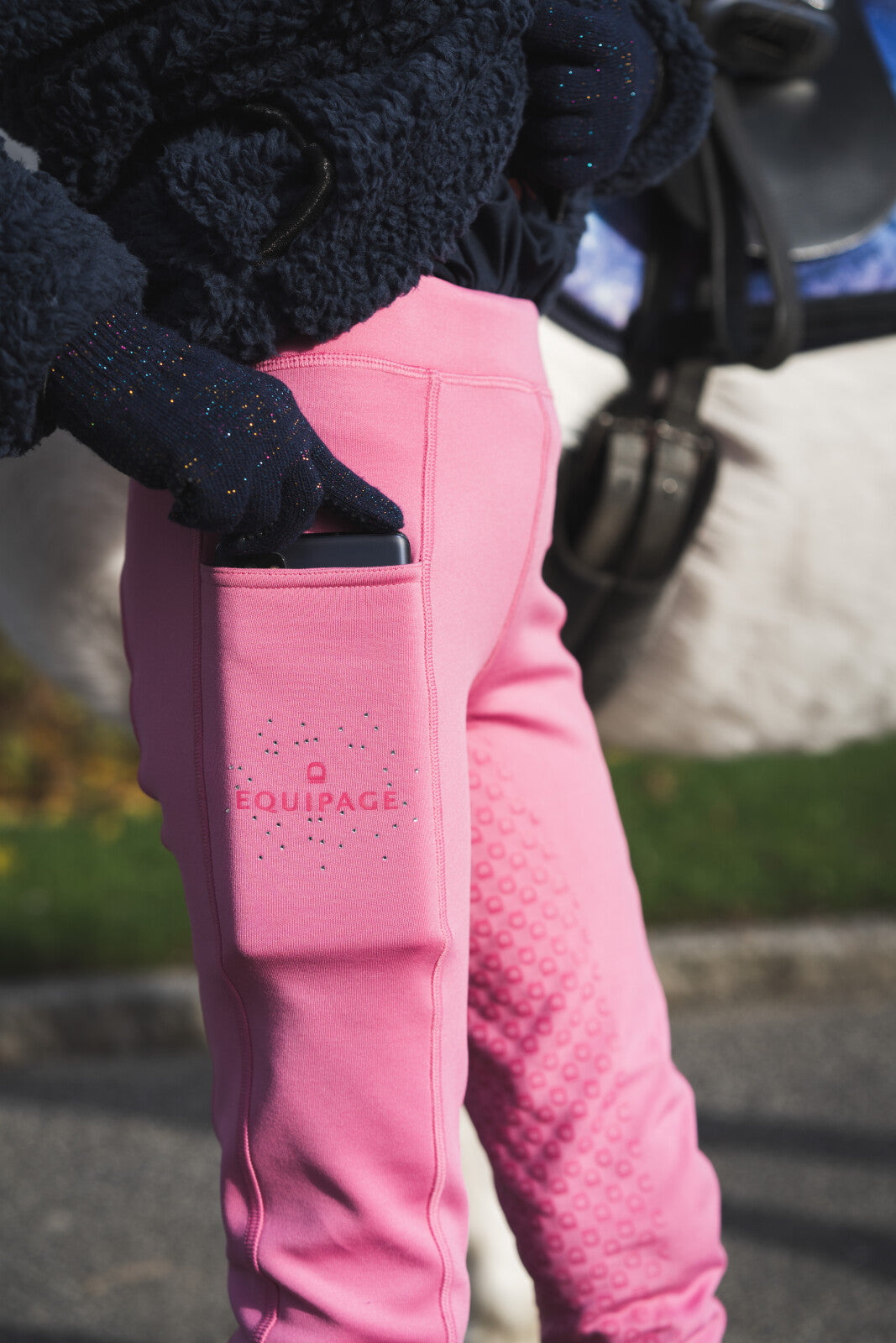 Equipage Sophia Winterreithose Vollbesatz für Kinder