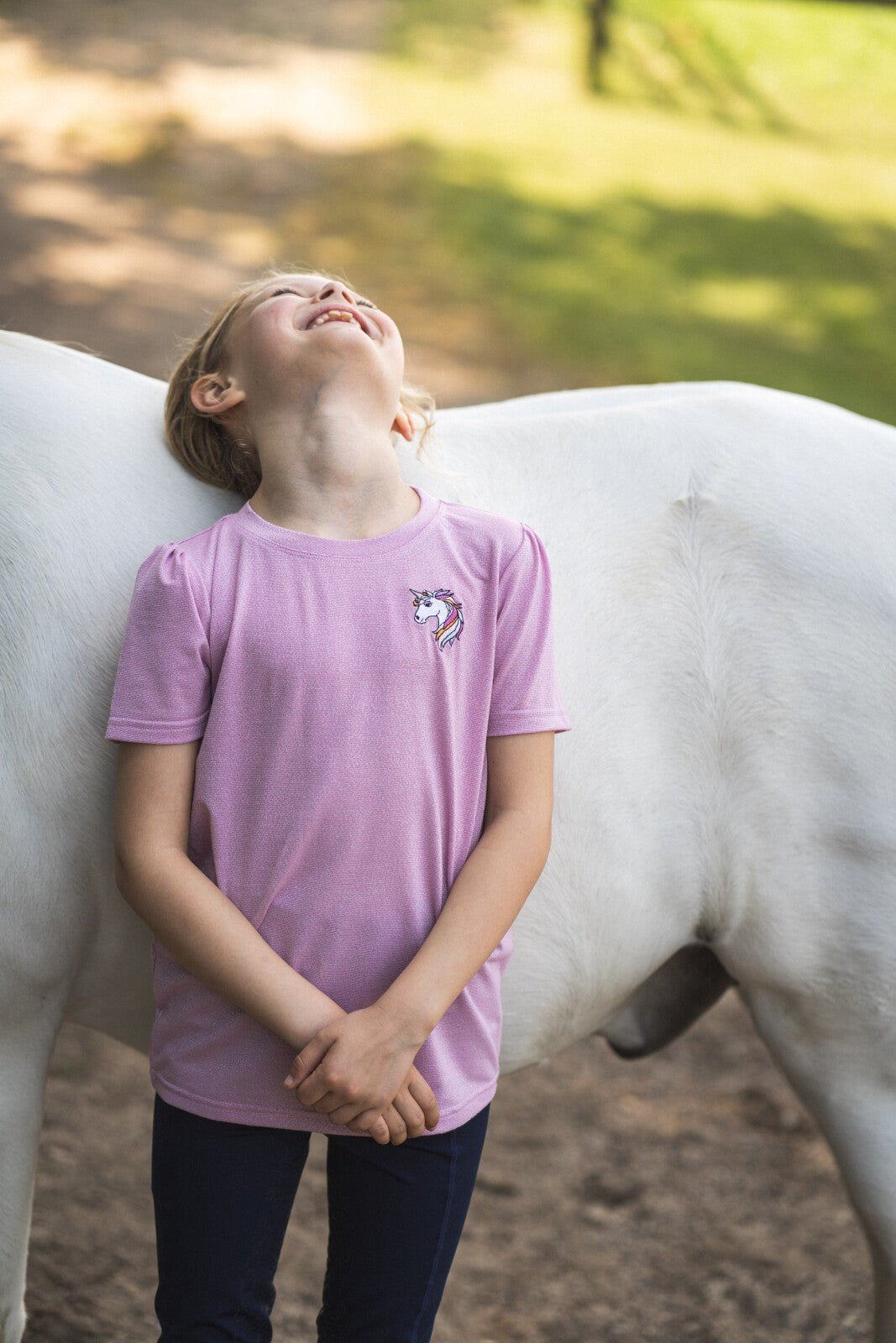 Equipage Kara short sleeve riding blouse - Unamari