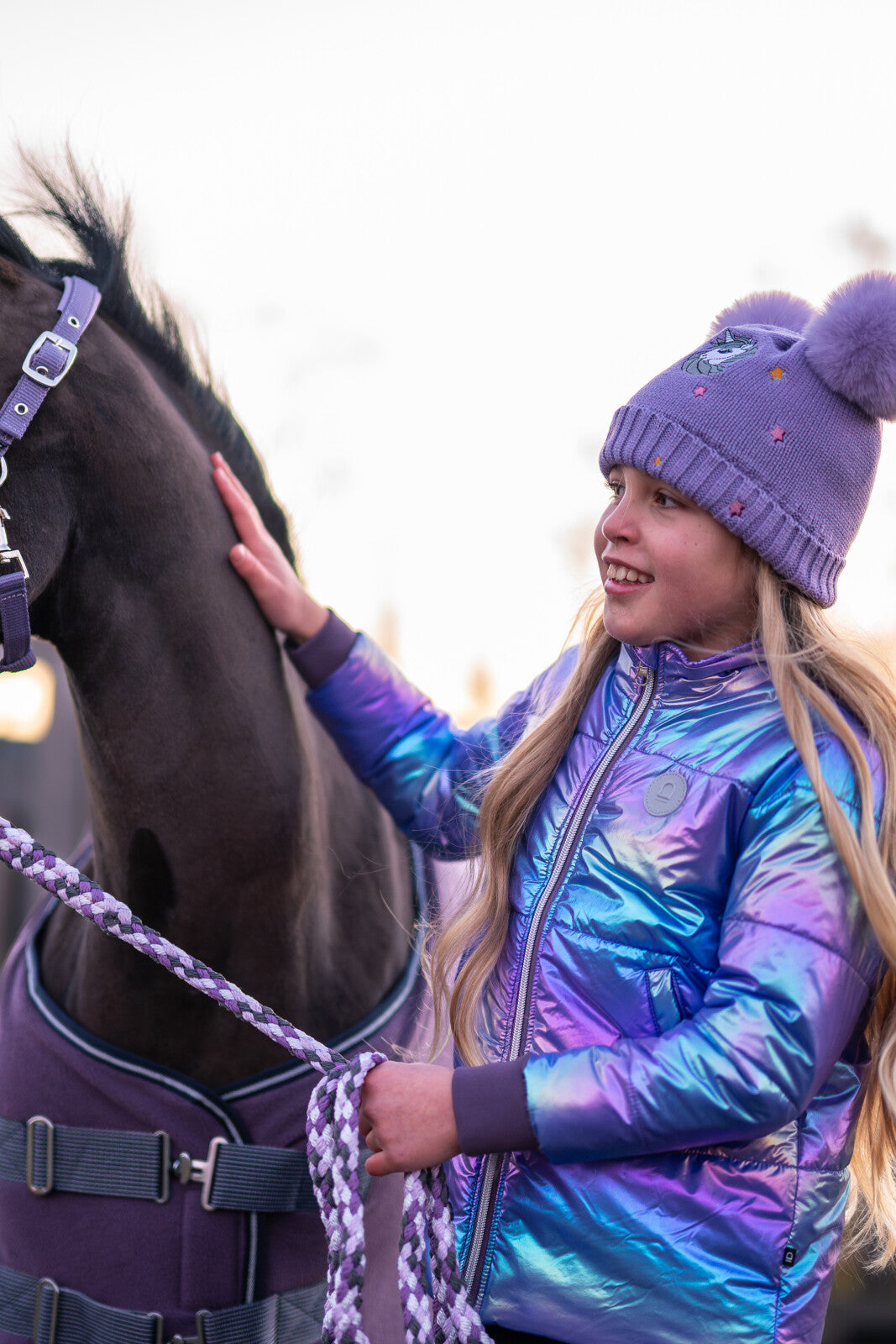 Equipage Shine riding jacket for kids