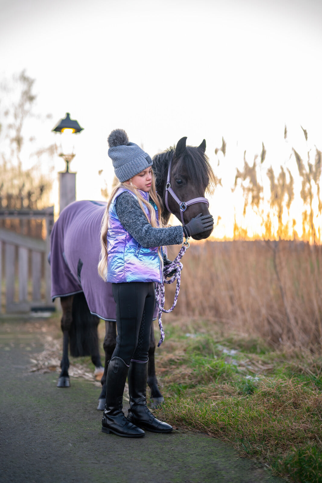 Equipage Selena Winterreithose Vollbesatz für Kinder