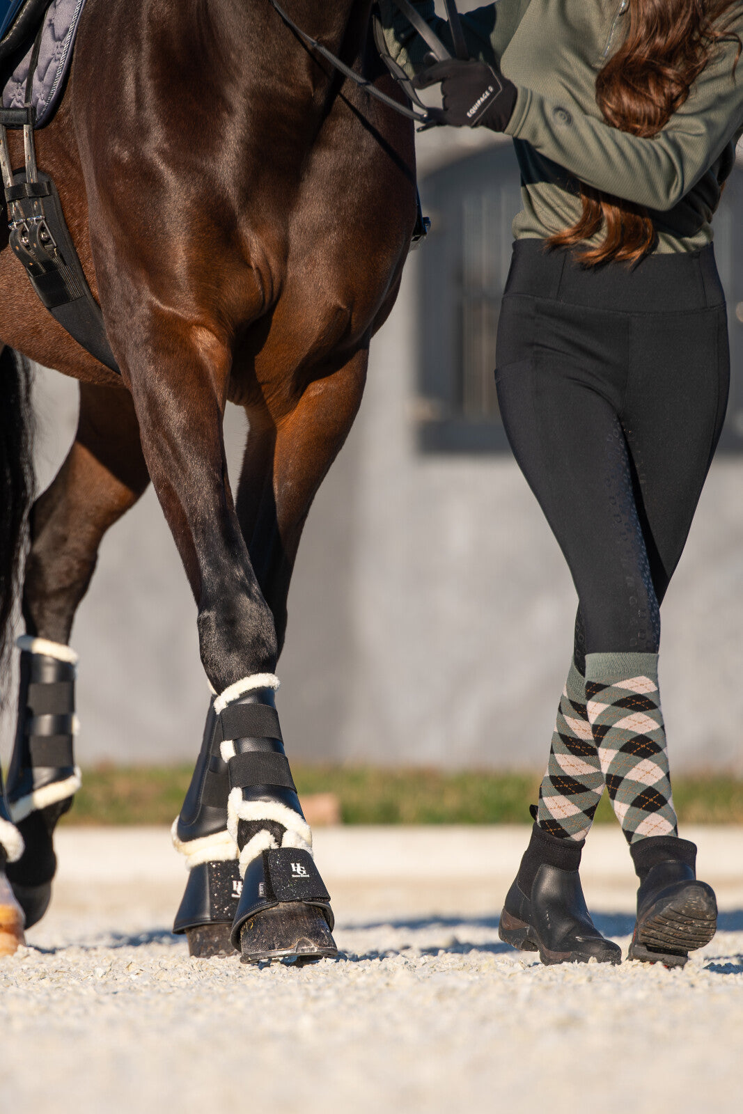 HorseGuard Leela glitter bell boots
