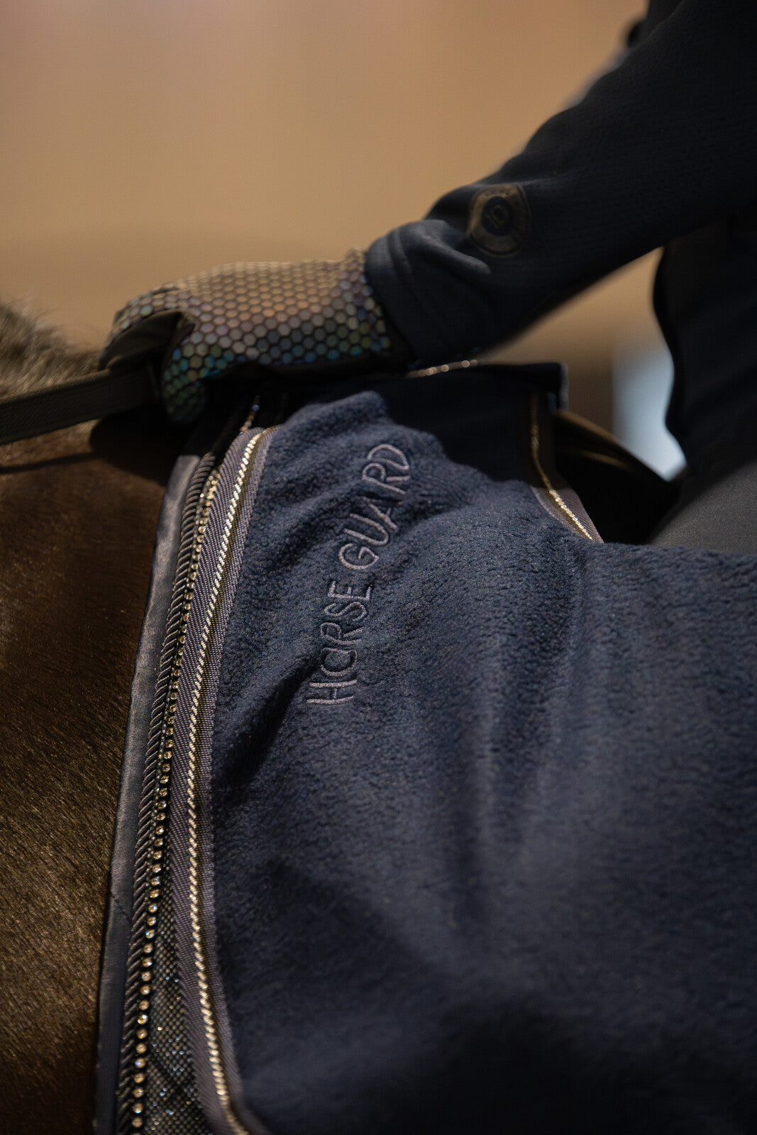 HorseGuard Sandy fleece Ridedækken