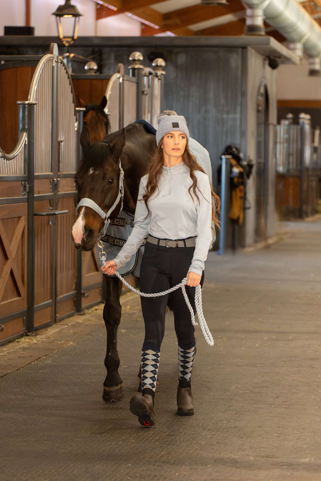 Equipage Kolyma long sleeve riding blouse