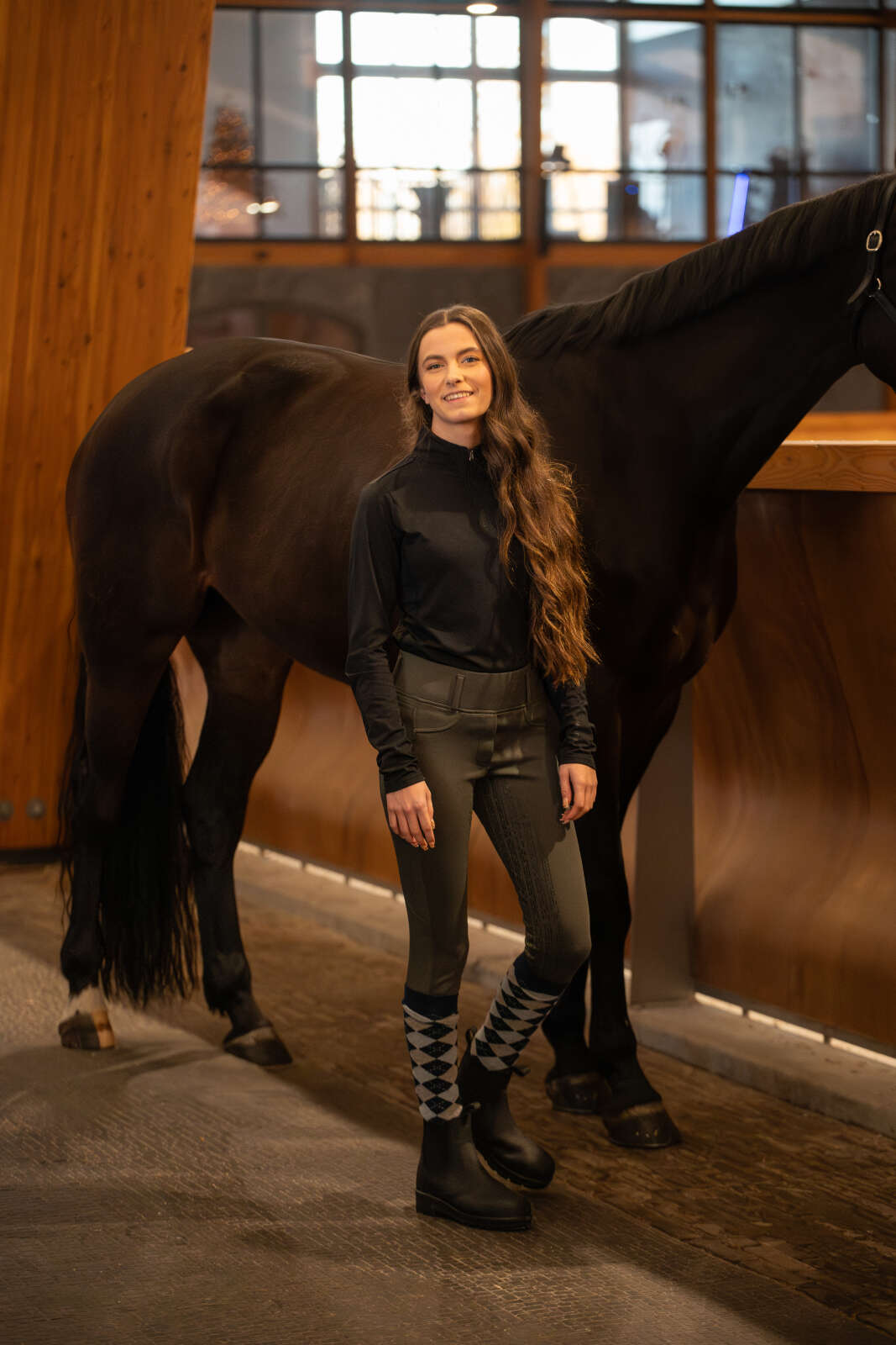 Equipage Kolyma long sleeve riding blouse