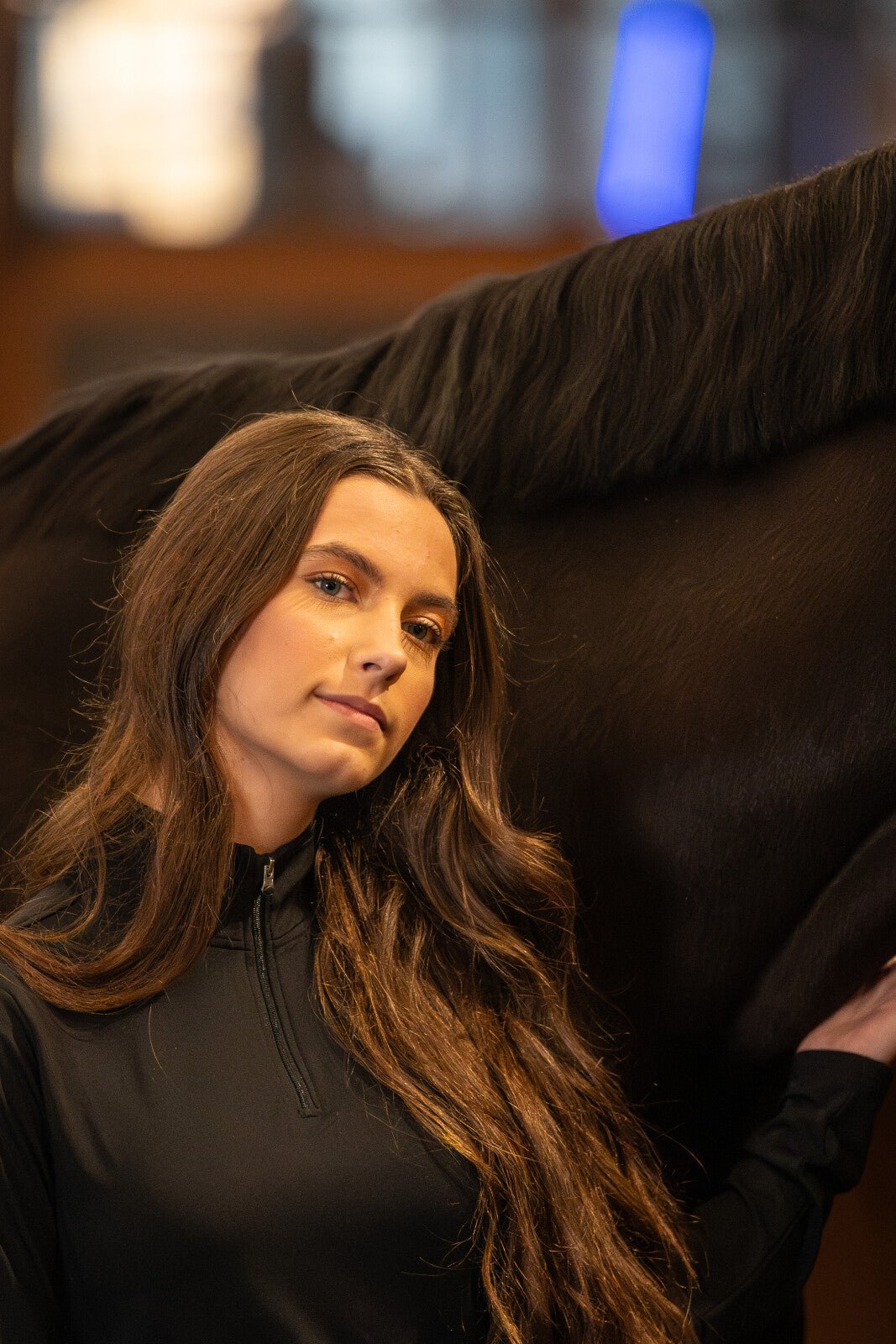 Equipage Kolyma long sleeve riding blouse - Unamari
