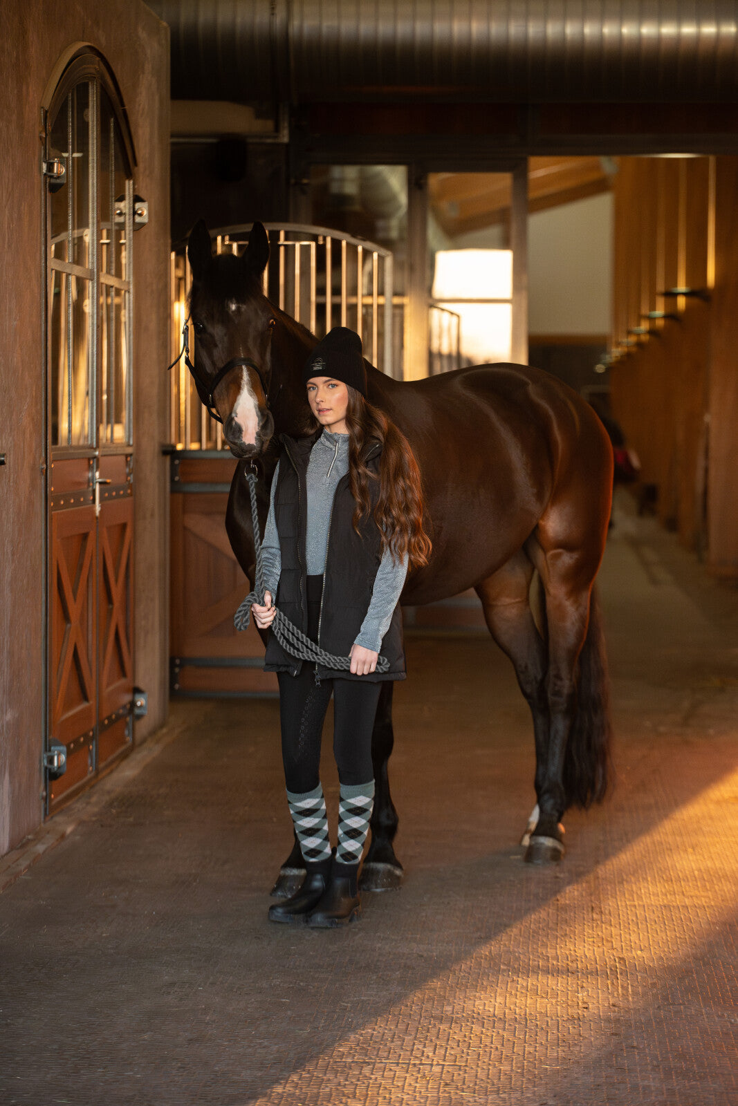 Equipage Shimmer half-zip long-sleeved riding shirt