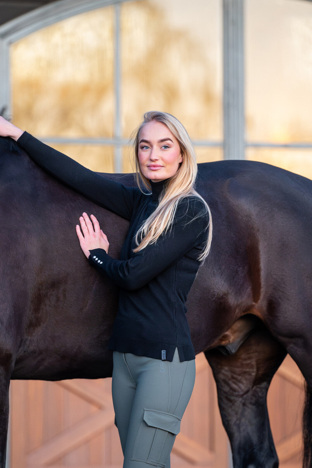 CATAGO Bash ridtröja med rullhalsringning