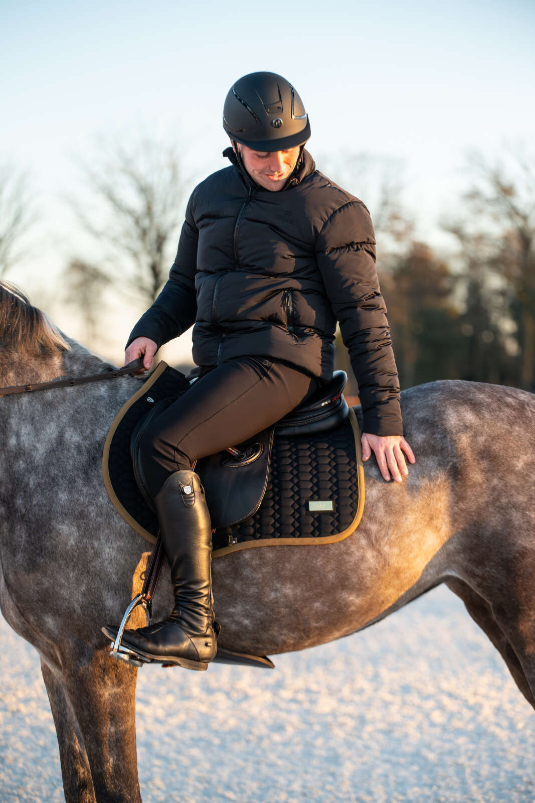 Catago Men Blake puffer riding jacket