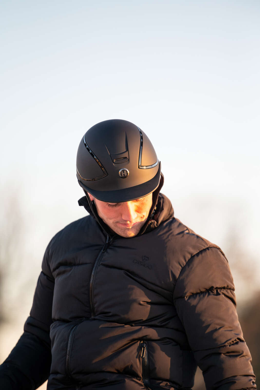 One K Xtreme-ridehjelm - Glossy detaljer