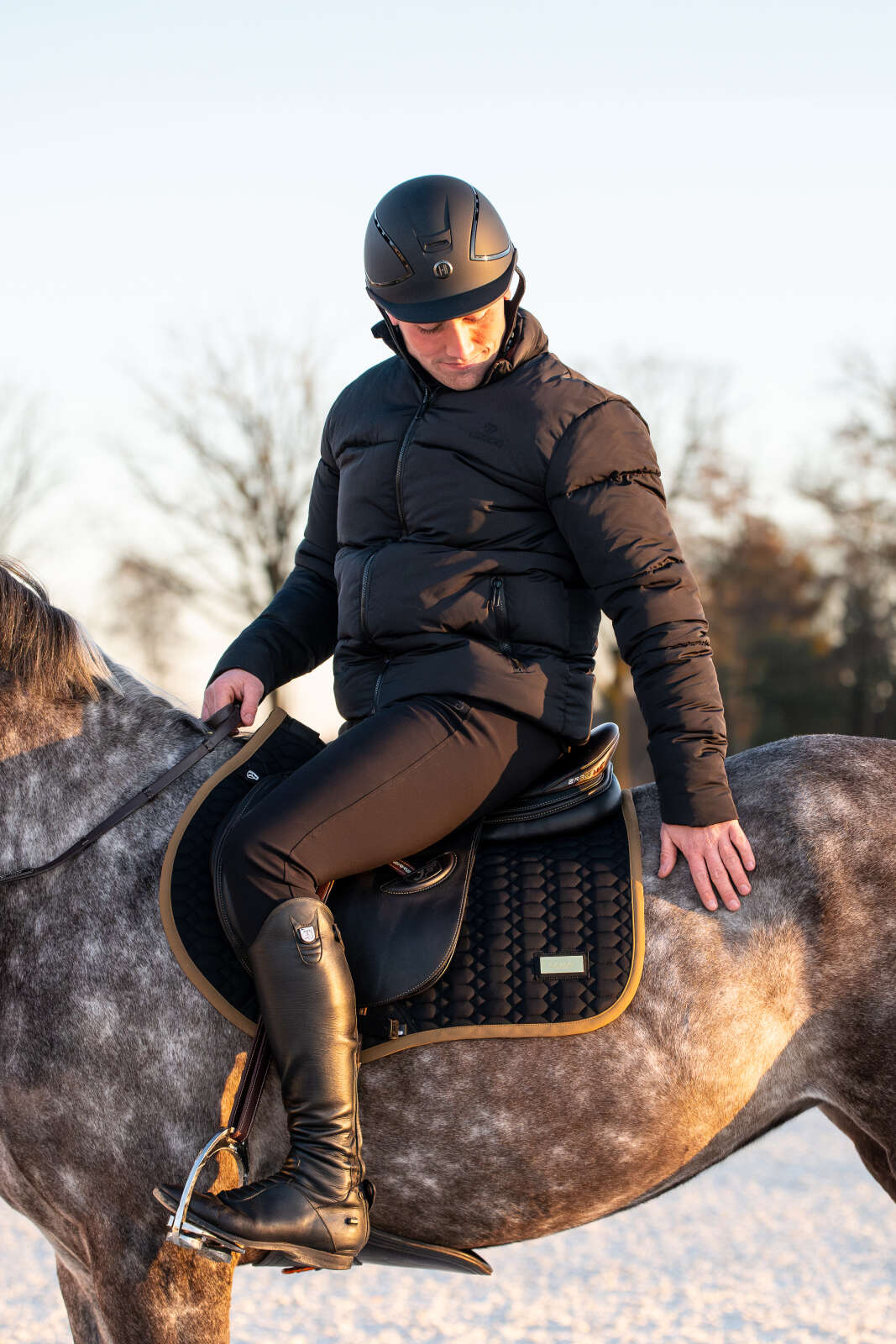 Catago Men Blake puffer riding jacket