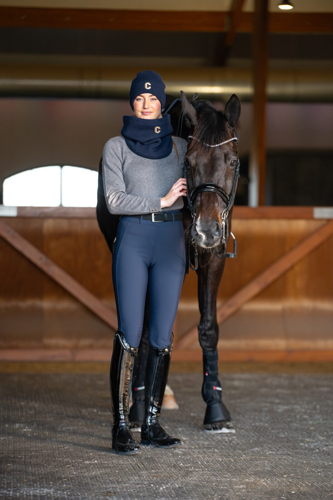 CATAGO River riding tights with belt loop Fullgrip