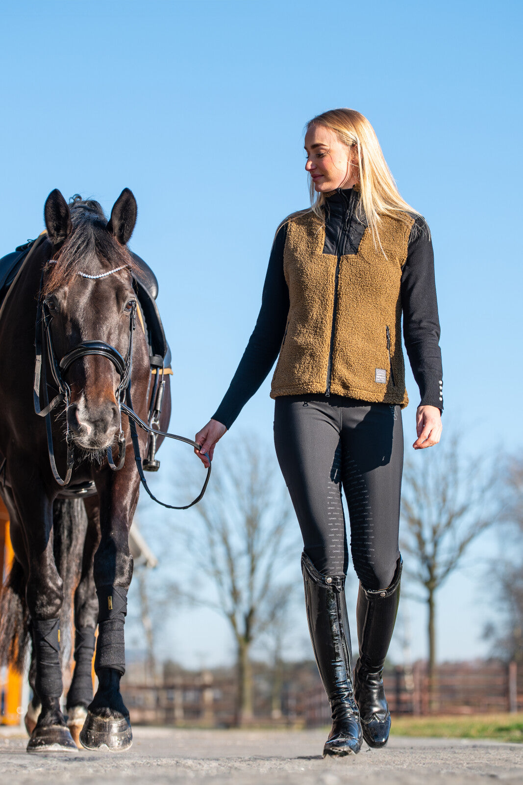 CATAGO River riding tights with belt loop Fullgrip