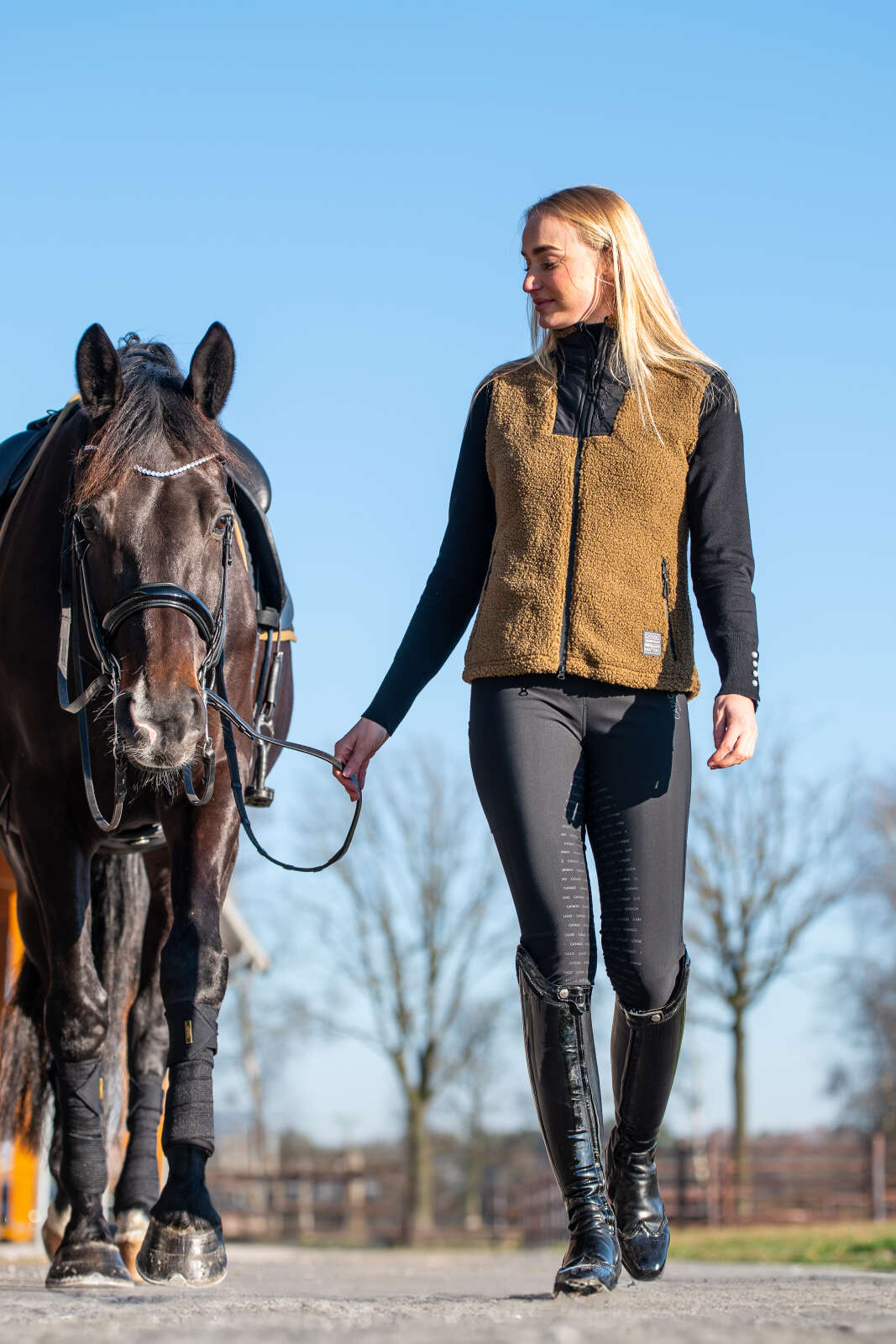 Catago River Reitleggins mit Gürtelschlaufen Vollbesatz