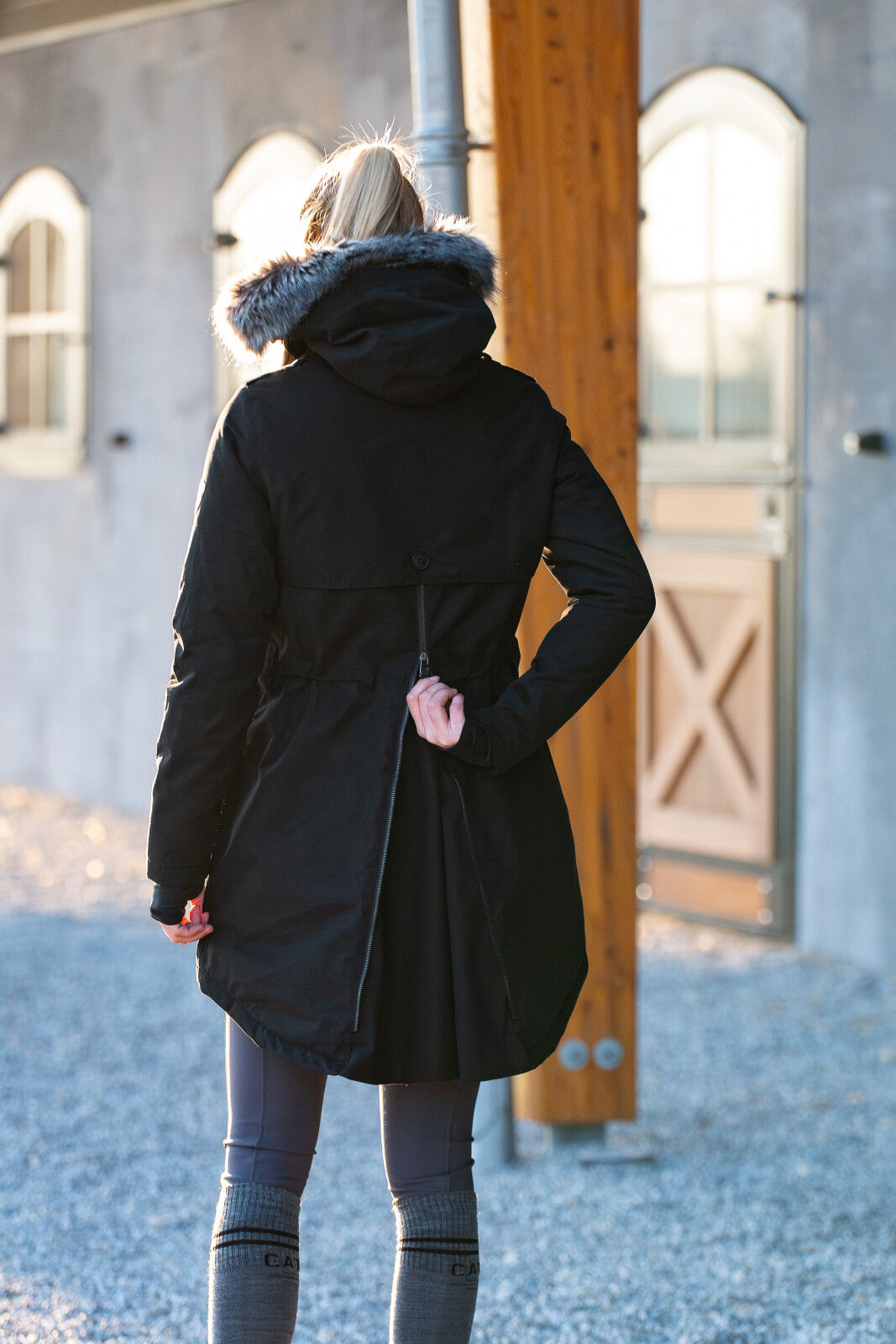 CATAGO Amy parka winter riding coat