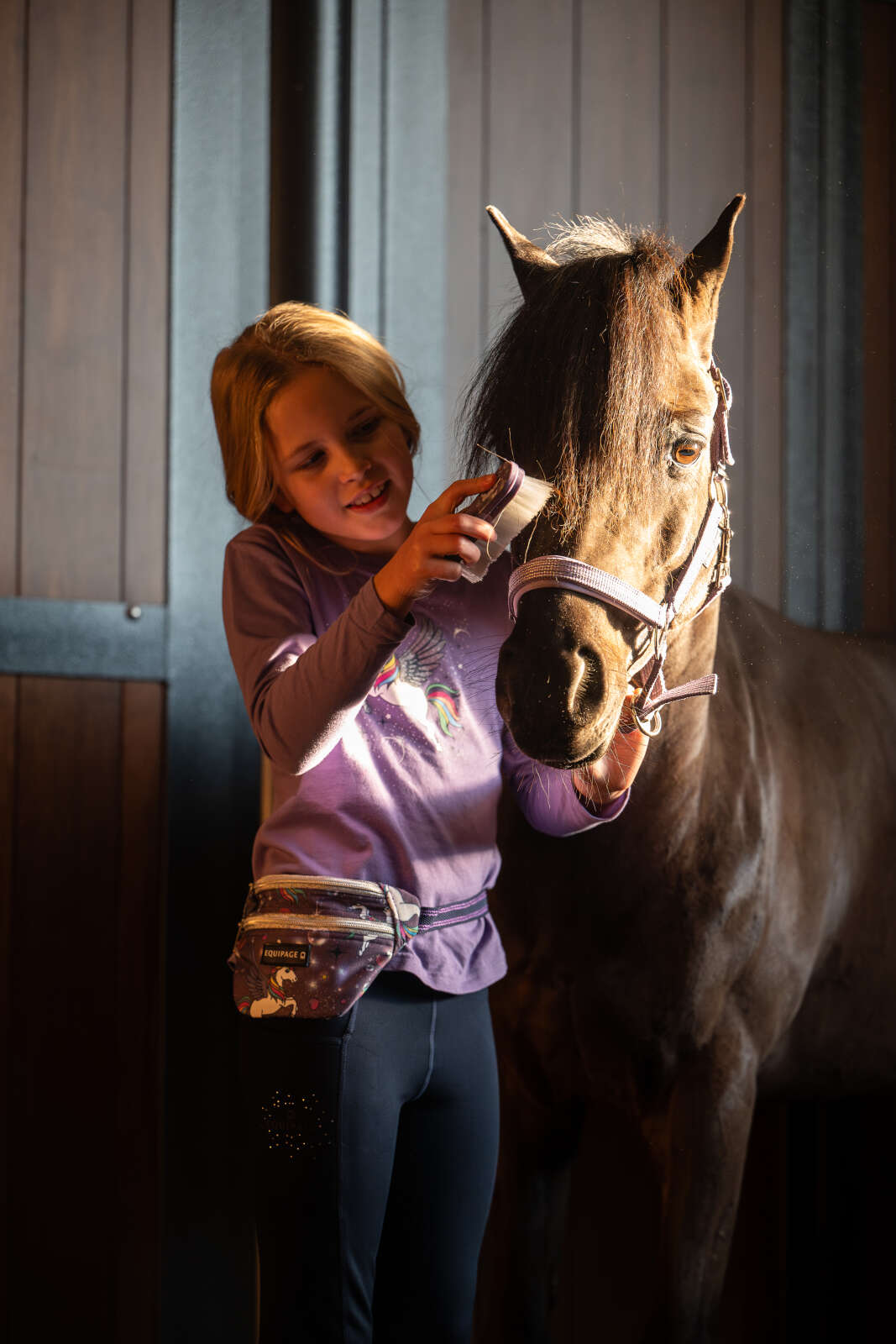 Equipage Jinx langærmet ridetrøje til børn