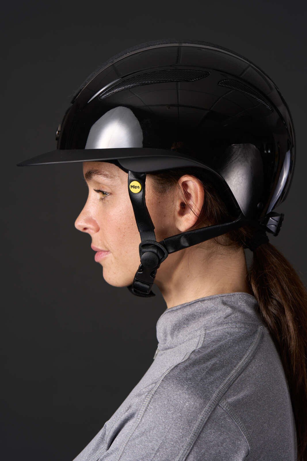 Equipage MIPS Guardian riding helmet Glossy - Glitter top