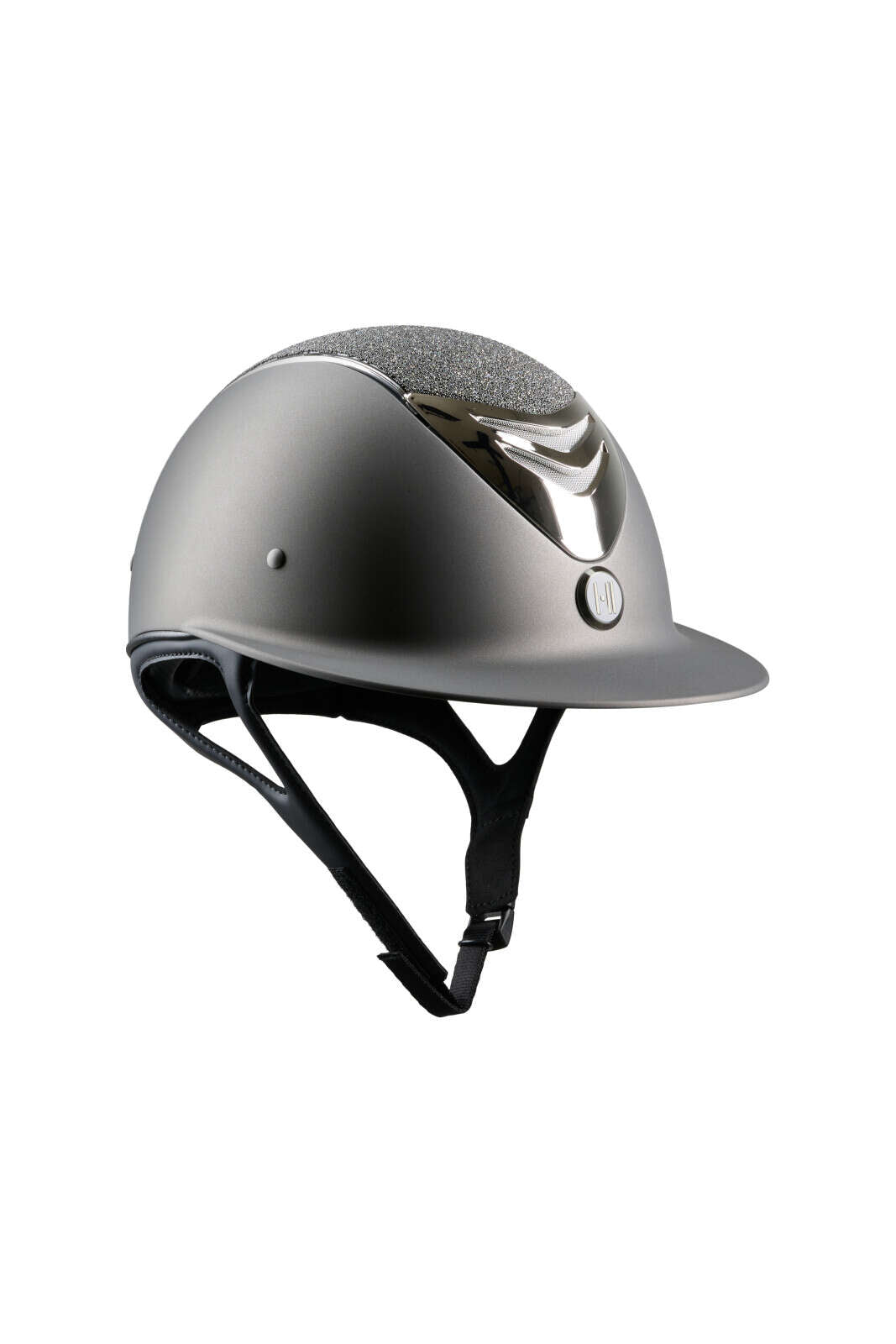 One K Avancé riding helmet - Glitter silver