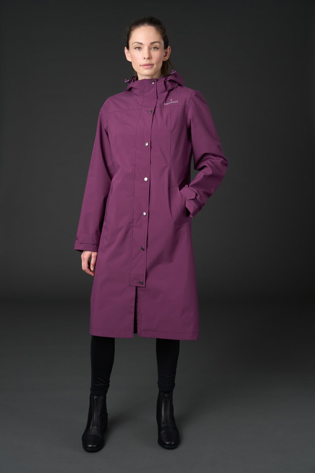 Equipage Heaven long riding rain coat - Unamari