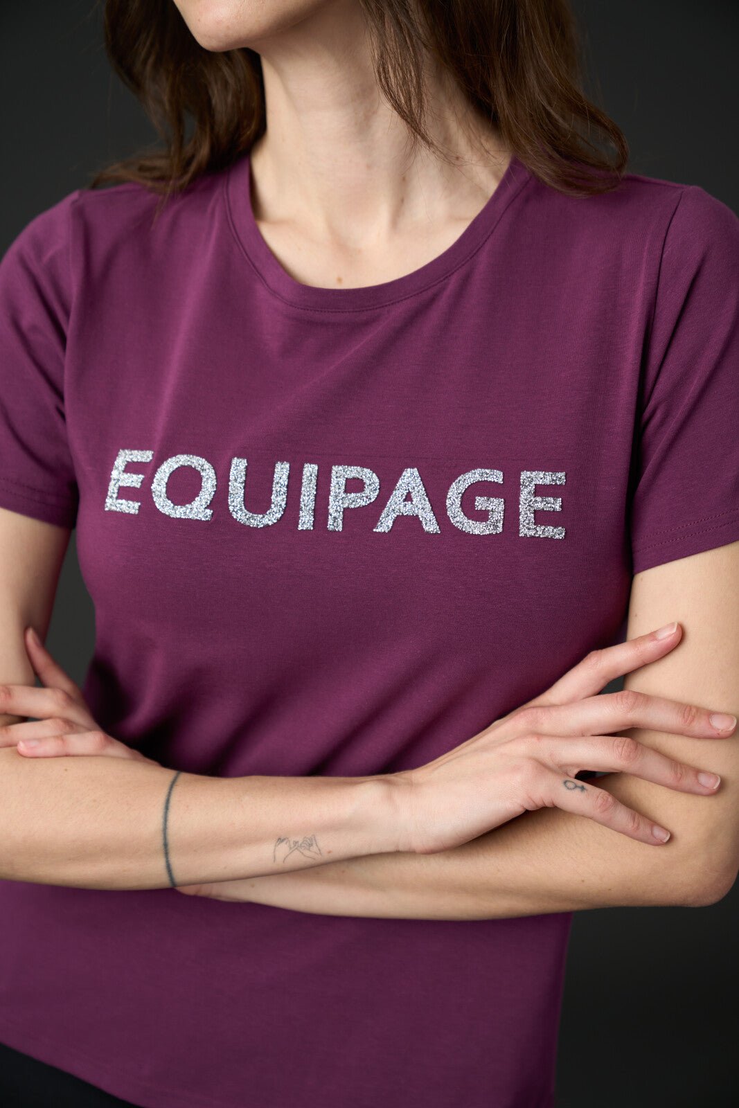 Equipage Telina short sleeve riding blouse - Unamari