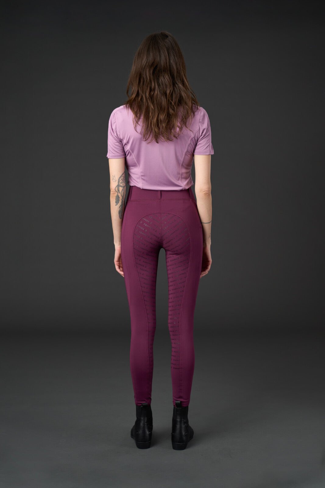 Equipage Kendra riding tights with full grip - Unamari