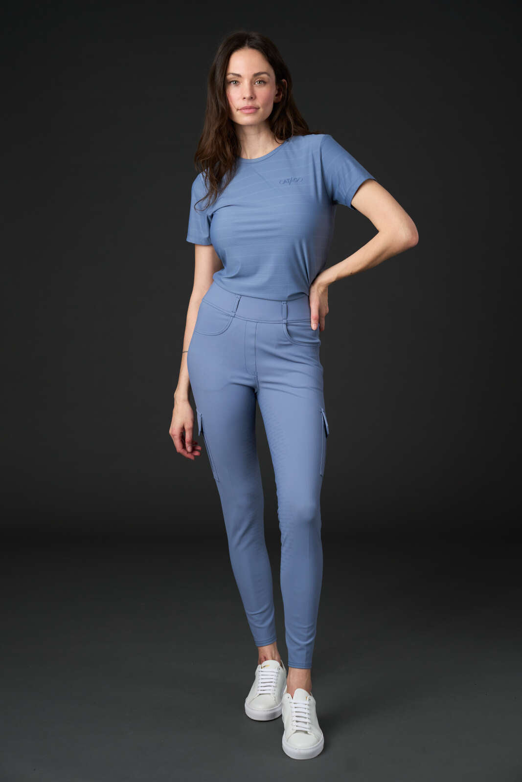 CATAGO Tanya Cargo riding tights with fullgrip