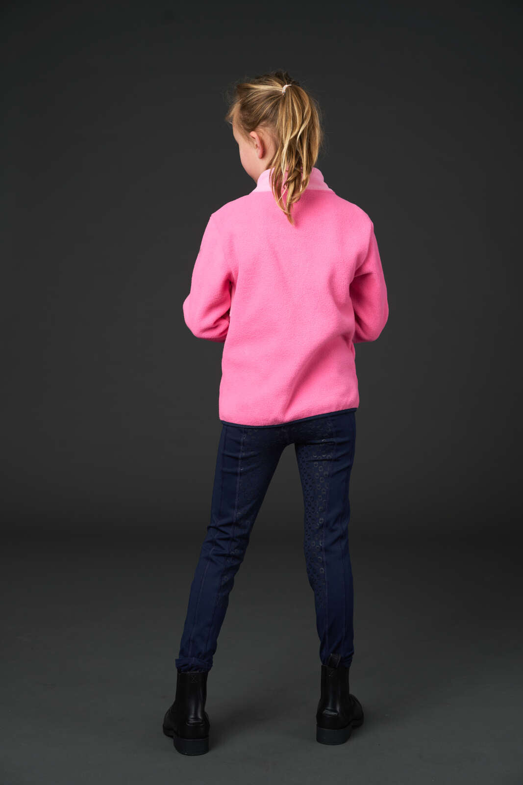 Equipage Minna zip fleece ridjacka för barn