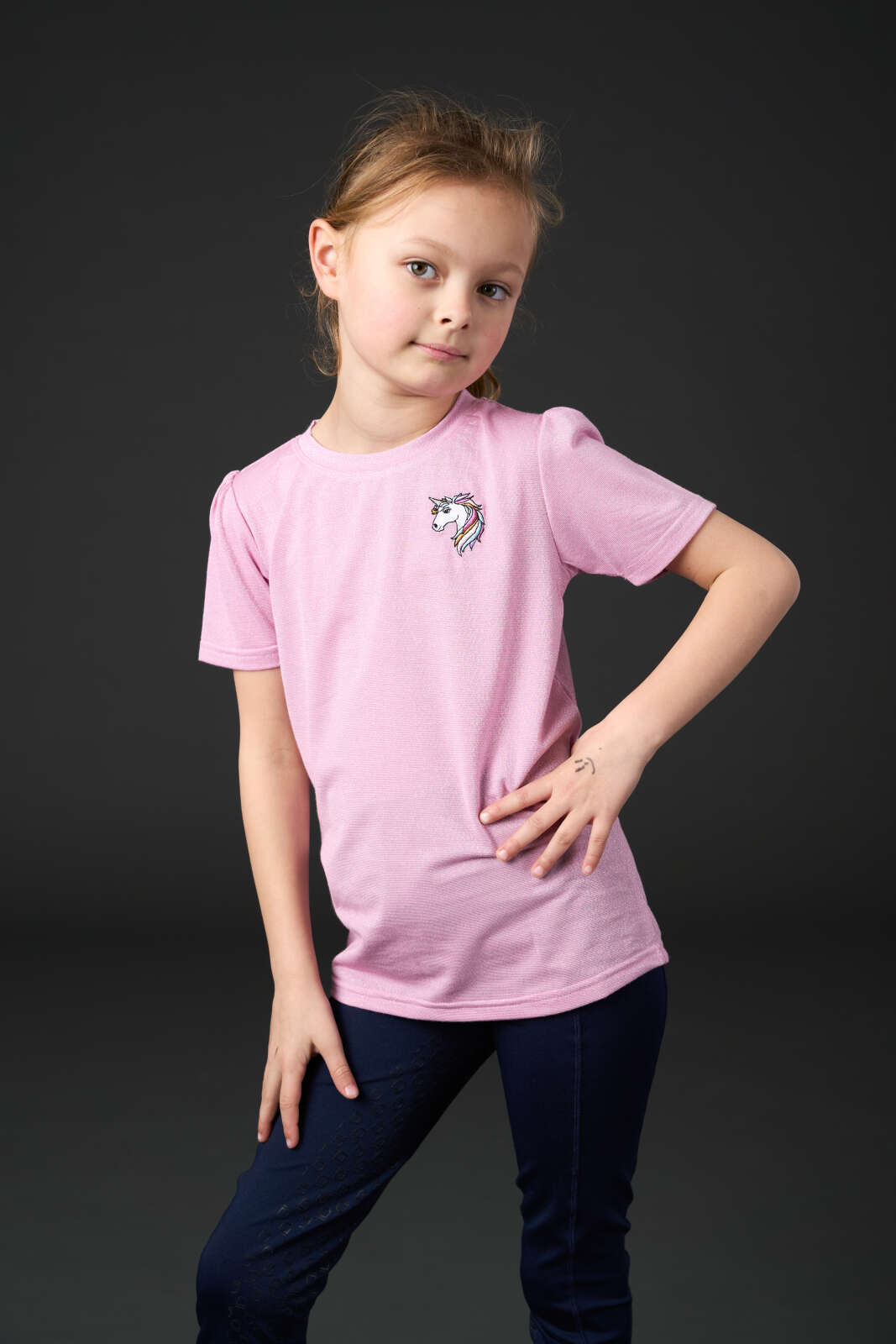 Equipage Kara kortærmet ridebluse