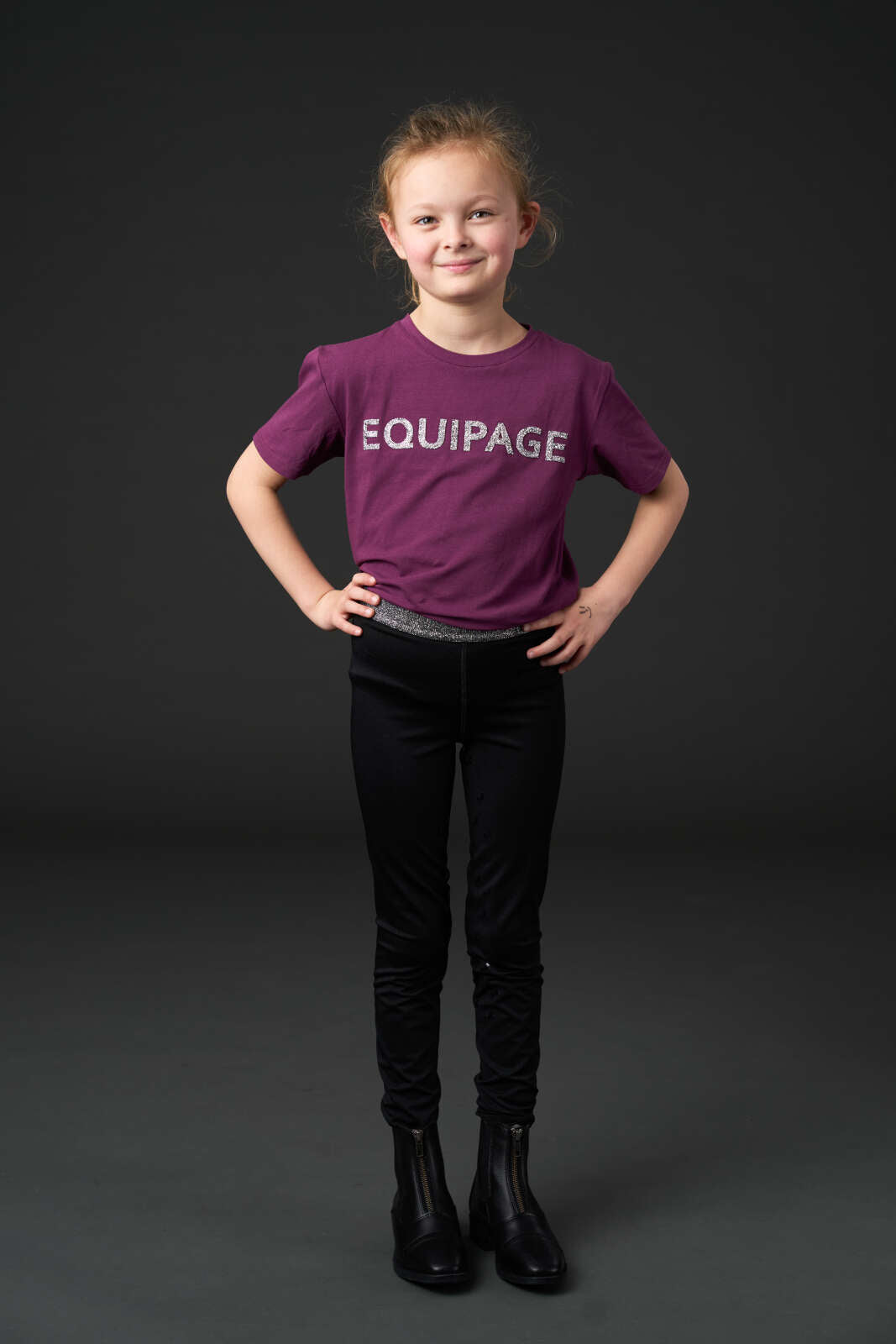Equipage Maggie tights with full grip for kids