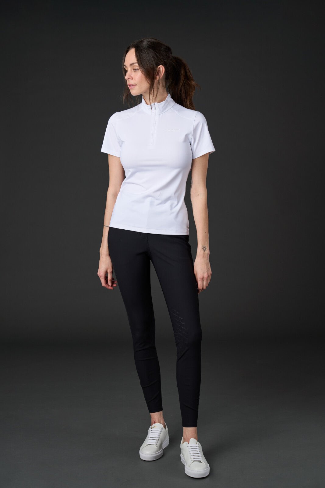 CATAGO Thelma short sleeve riding blouse - Unamari