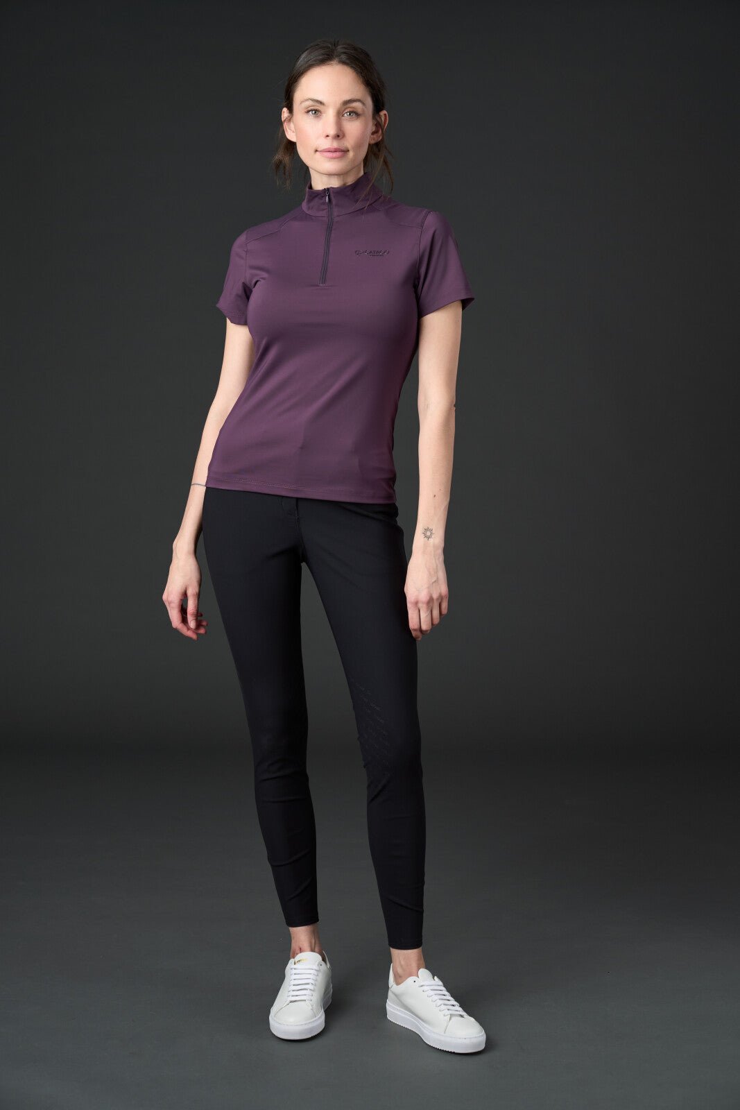 CATAGO Thelma short sleeve riding blouse - Unamari