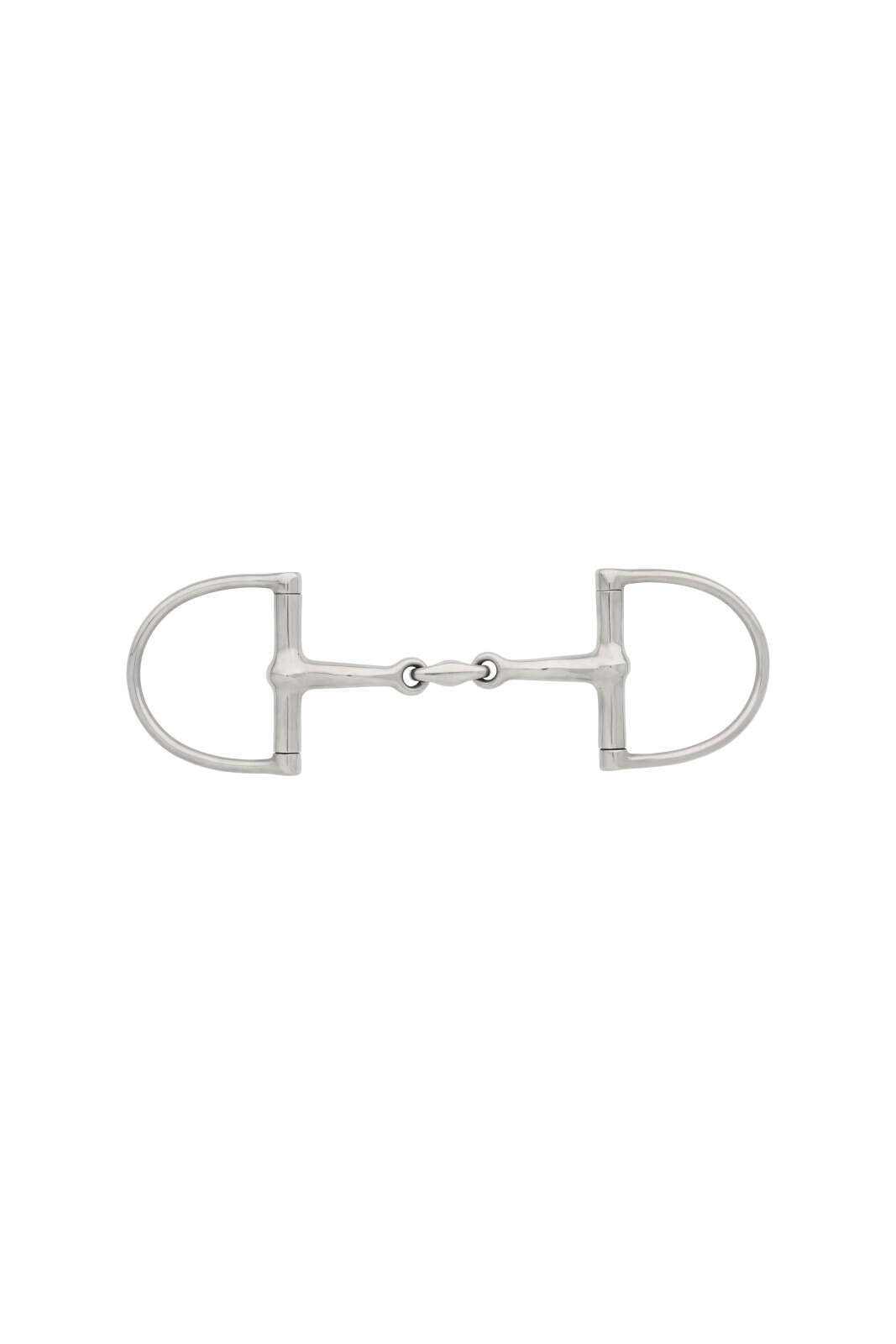 Horse Guard Kurvet D-ringsbitt, 3-delt